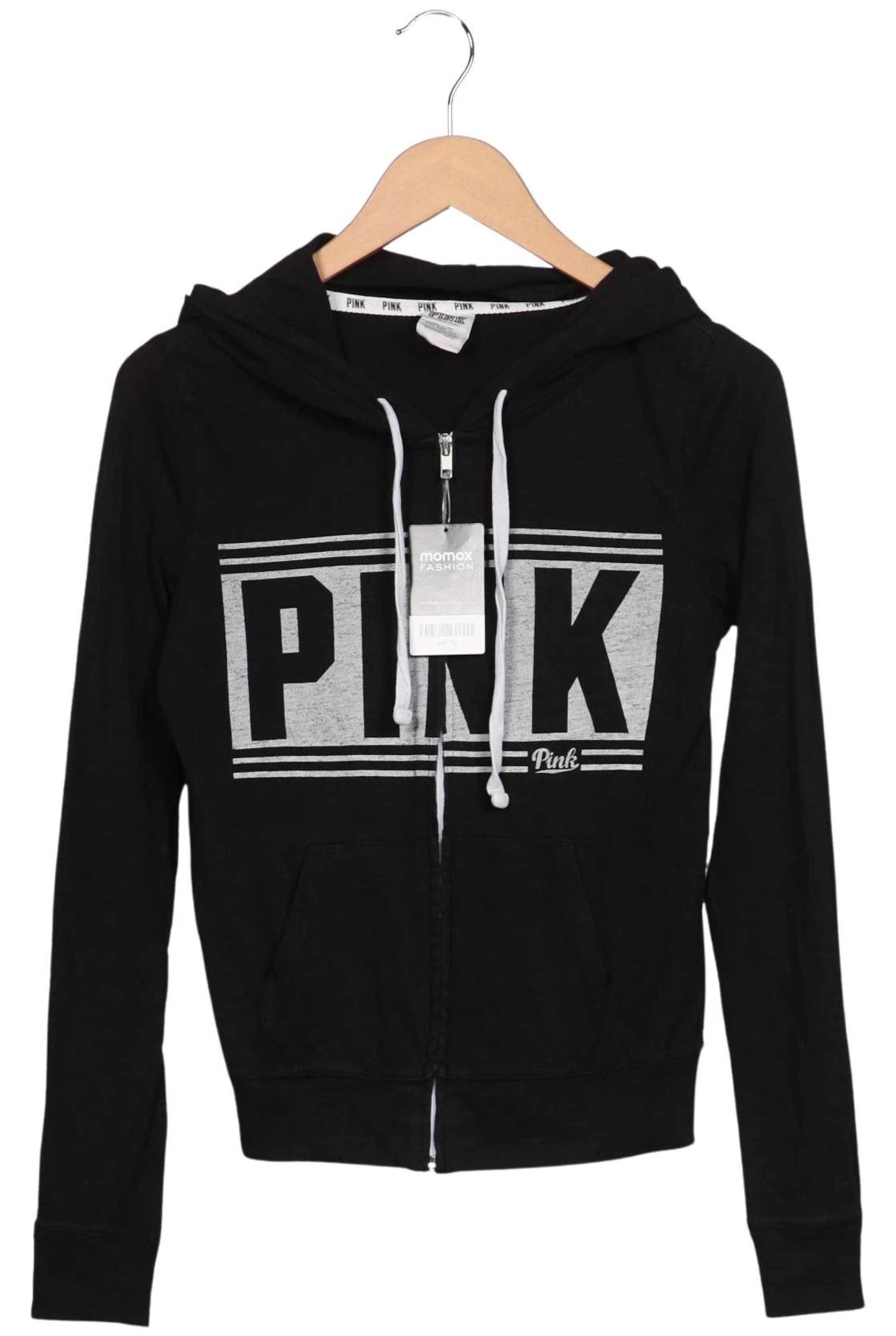 Victoria's Secret Kapuzenpullover XS in Schwarz: Vorderseite