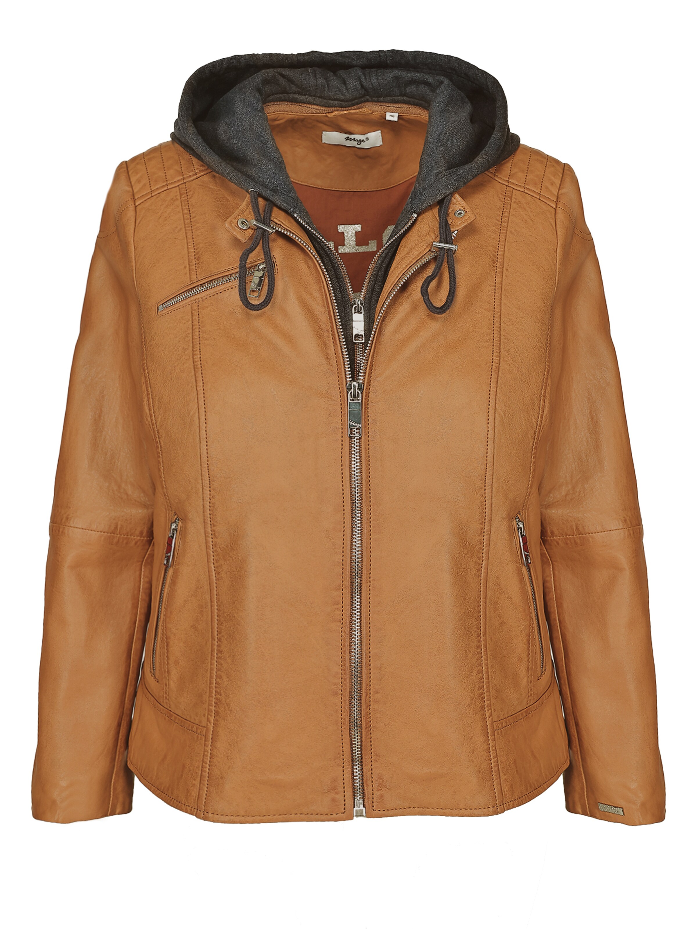 Maze Tussenjas in Bruin: voorkant