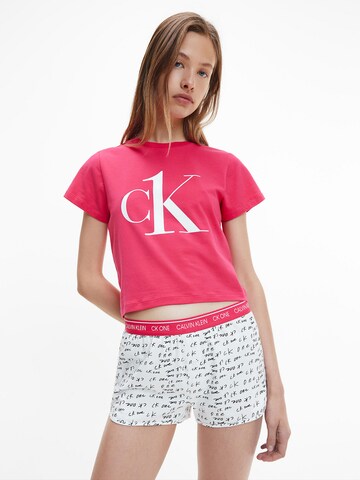 Regular Shorty Calvin Klein Underwear en rose : devant