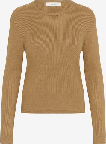 InWear Trui 'Leenah' in Beige: voorkant