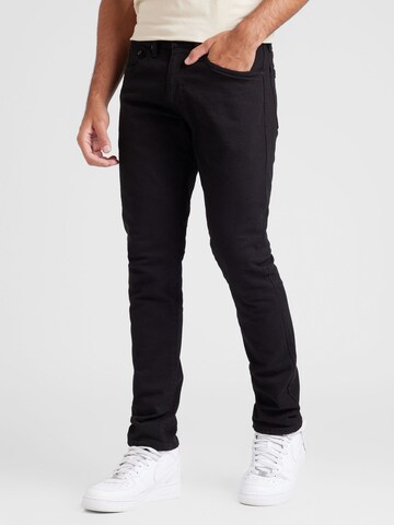 Polo Ralph Lauren Slim fit Trousers 'SSULLIVAN' in Black: front