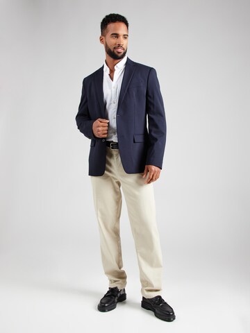 Calvin Klein - Ajuste estrecho Chaqueta tipo saco para negocios en azul