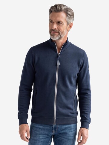 LERROS Sweatjacke in Blau: Vorderseite