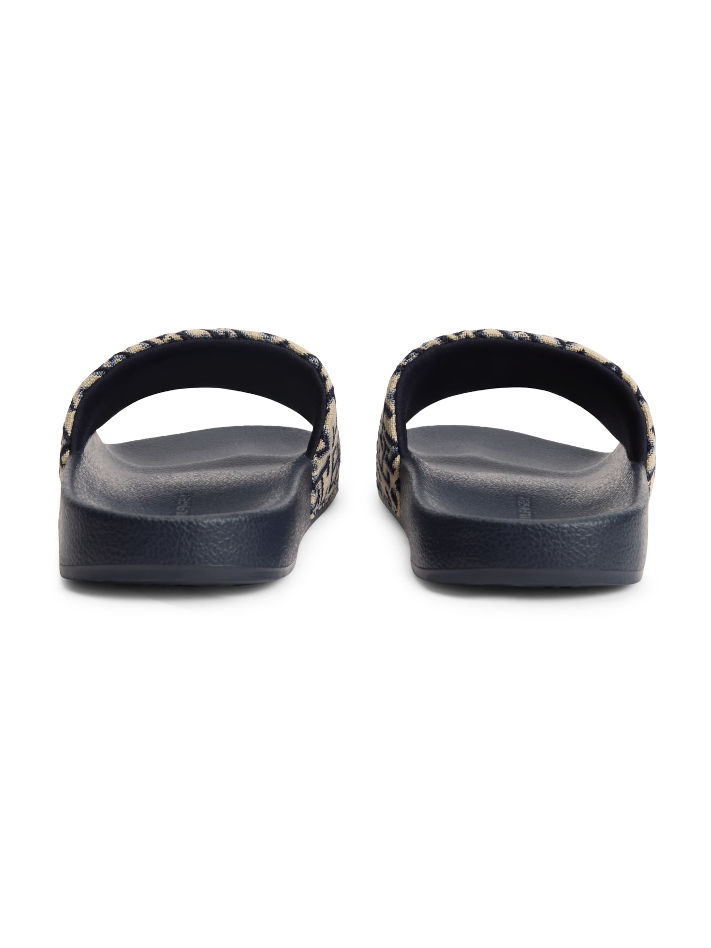 Saboți de la TOMMY HILFIGER pe bej