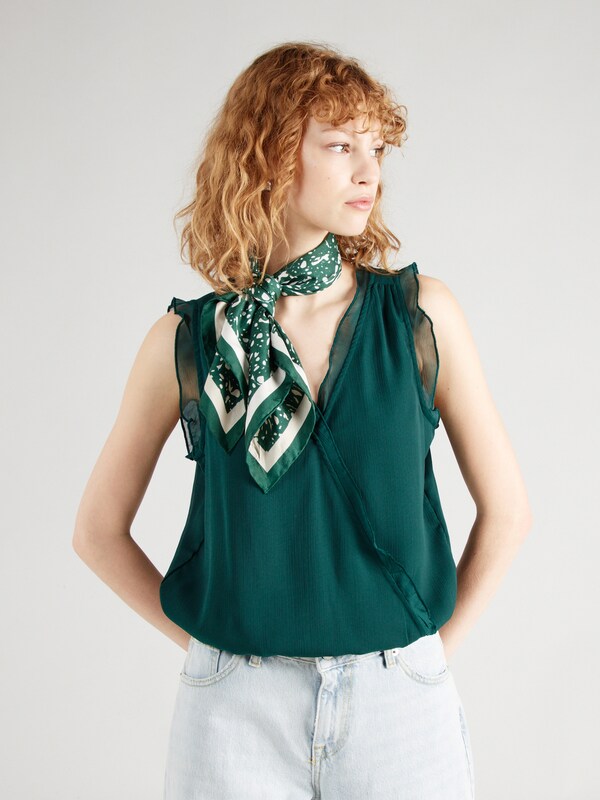 ABOUT YOU Blouse 'Darja' in Dark Green