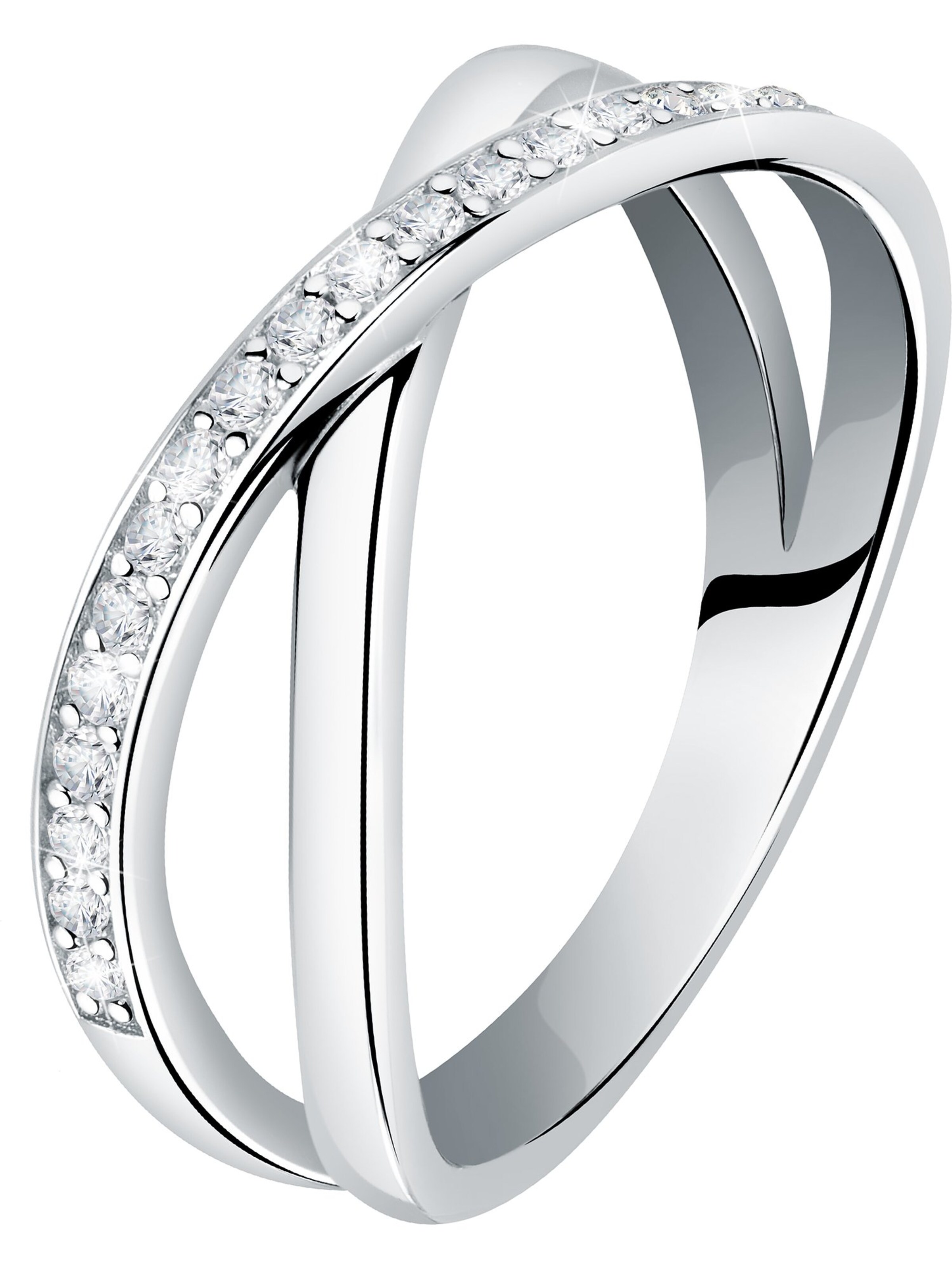 CHRIST Ring in Silber: Vorderseite