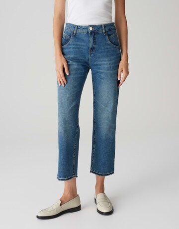 OPUS Regular Jeans 'Lani Twist' in Blue: front