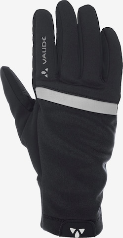 VAUDE Athletic Gloves 'Hanko GLV II' in Black: front