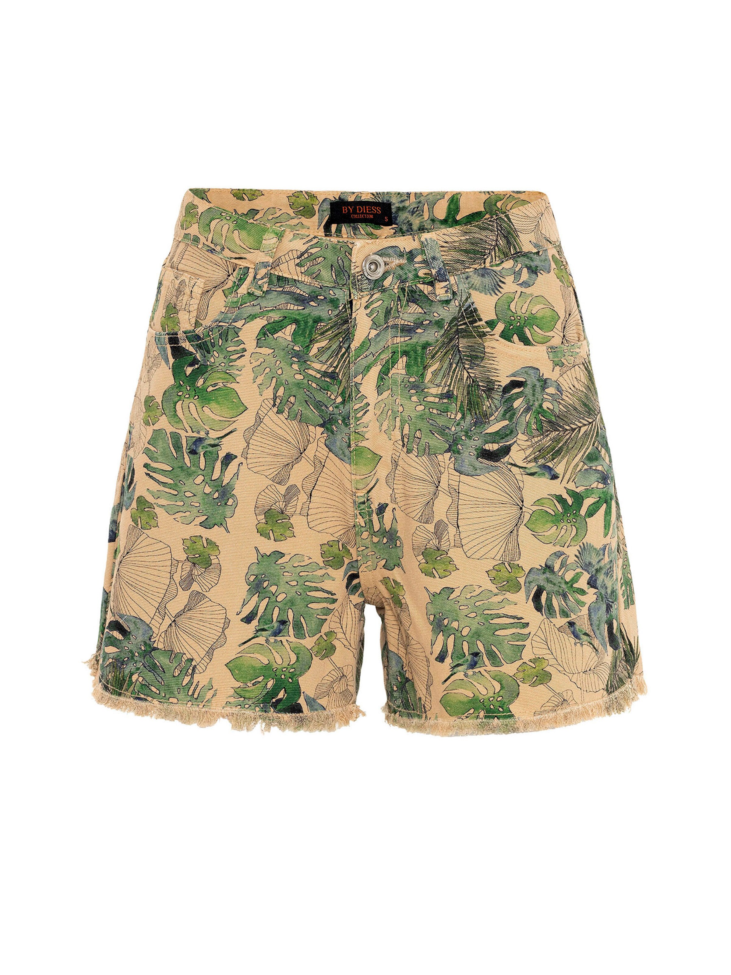 By Diess Collection regular Παντελόνι σε μπεζ: μπροστά