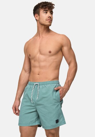 INDICODE JEANS Board Shorts 'Ace' in Green