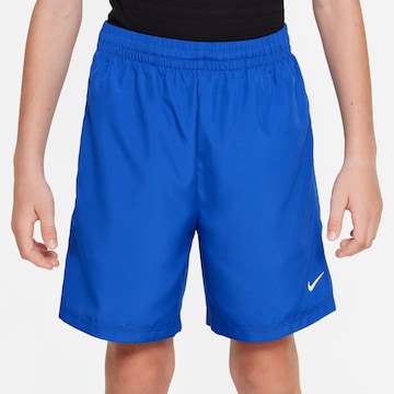 NIKE Regular Sporthose in Blau