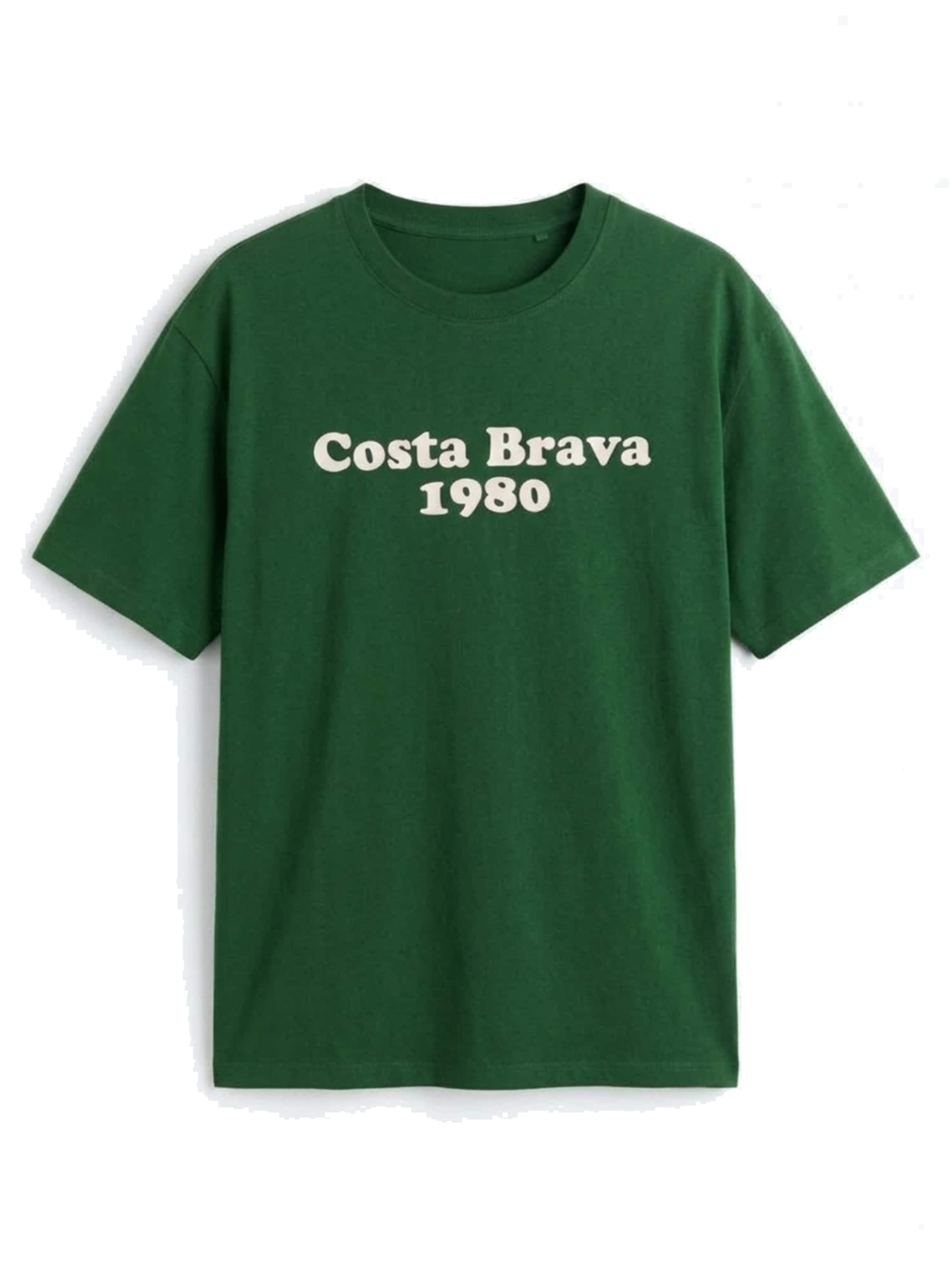 Thinking MU Shirt 'AARON' in Groen: voorkant