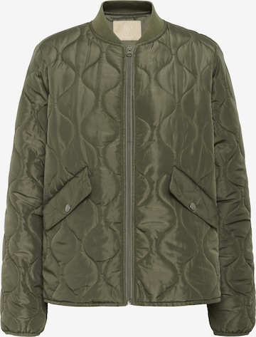 CULTURE Between-Season Jacket 'Smikka' in Green: front