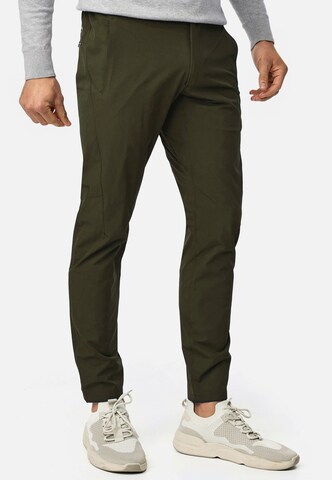 INDICODE JEANS Regular Chino 'Pasmia' in Groen