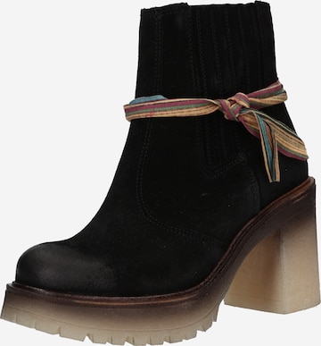 FELMINI Chelsea Boots 'Combi' in Black: front