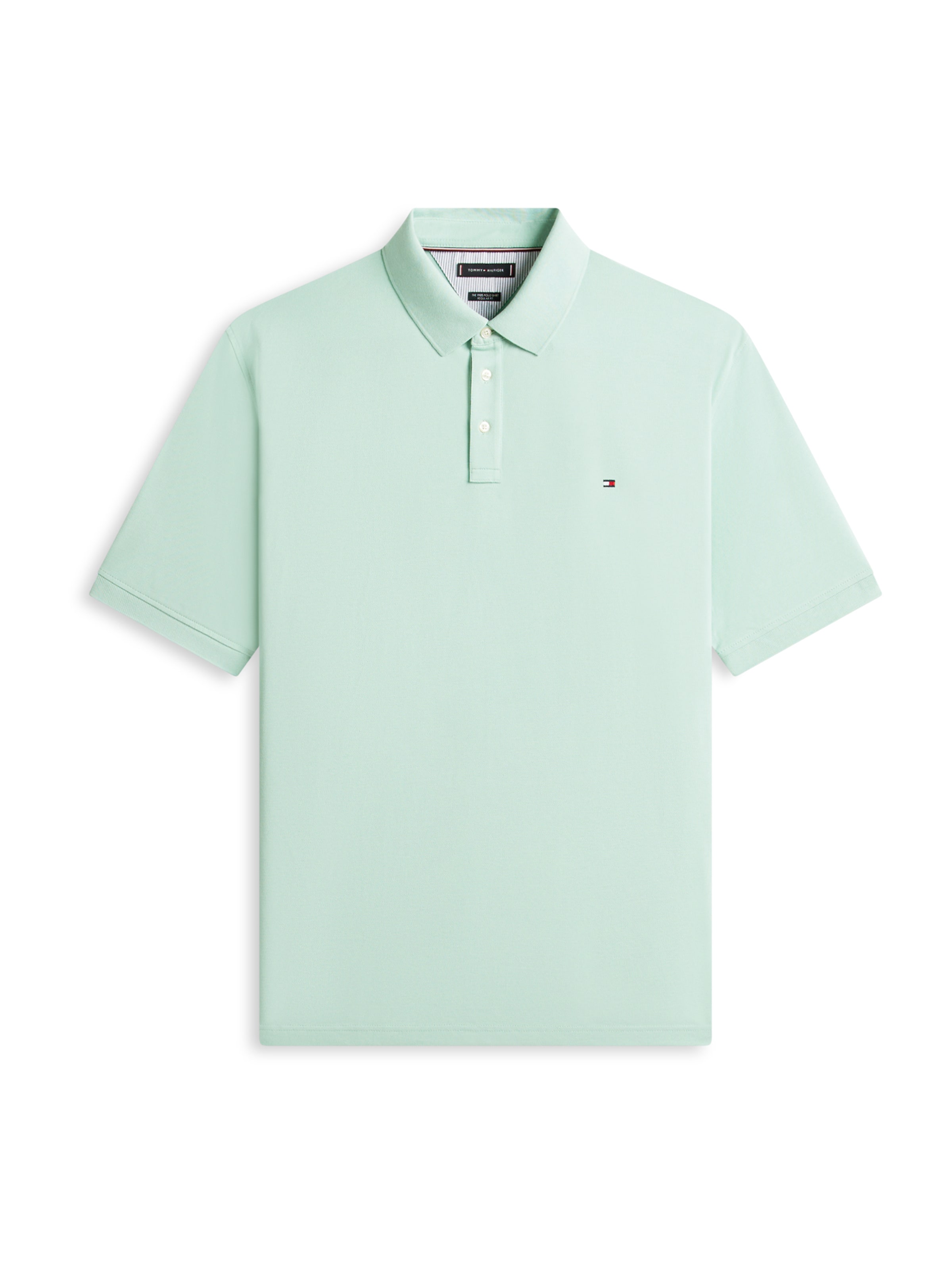 Tommy Hilfiger Big & Tall Shirt '1985' in Green: front