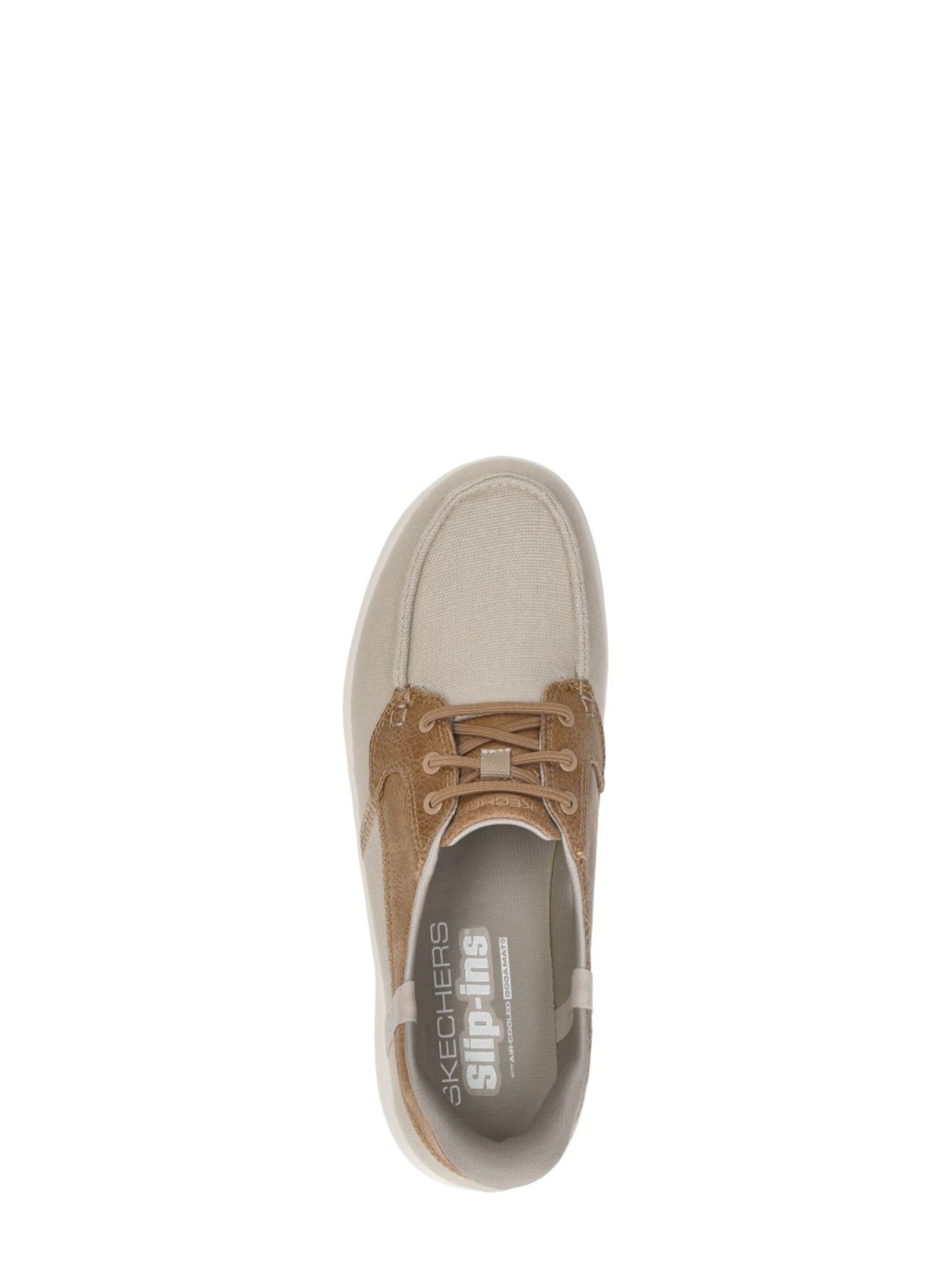 Chaussure à lacets 'Slip-Ins: On-The-Go Flex' SKECHERS en beige