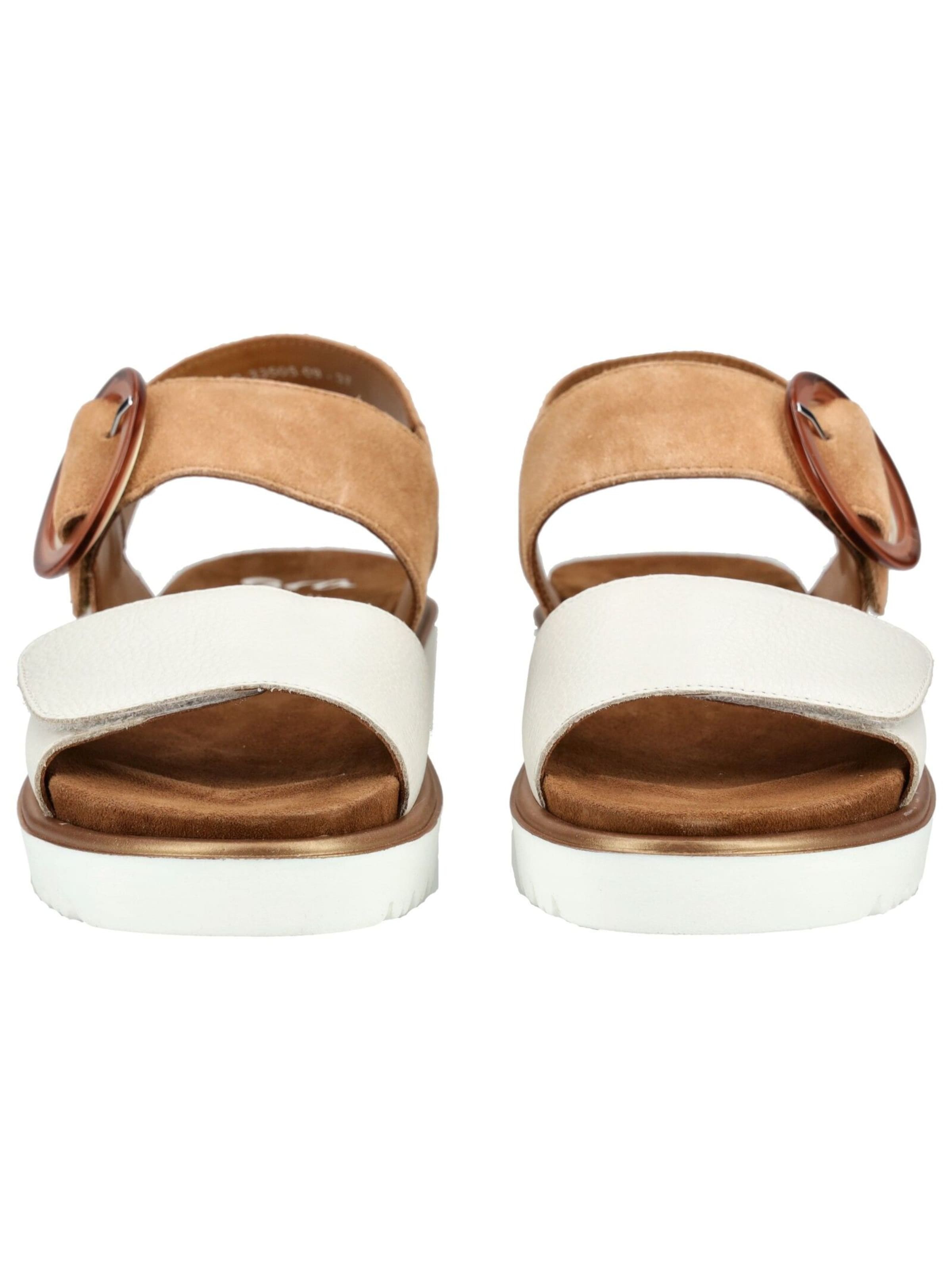 Sandales à lanières ARA en blanc