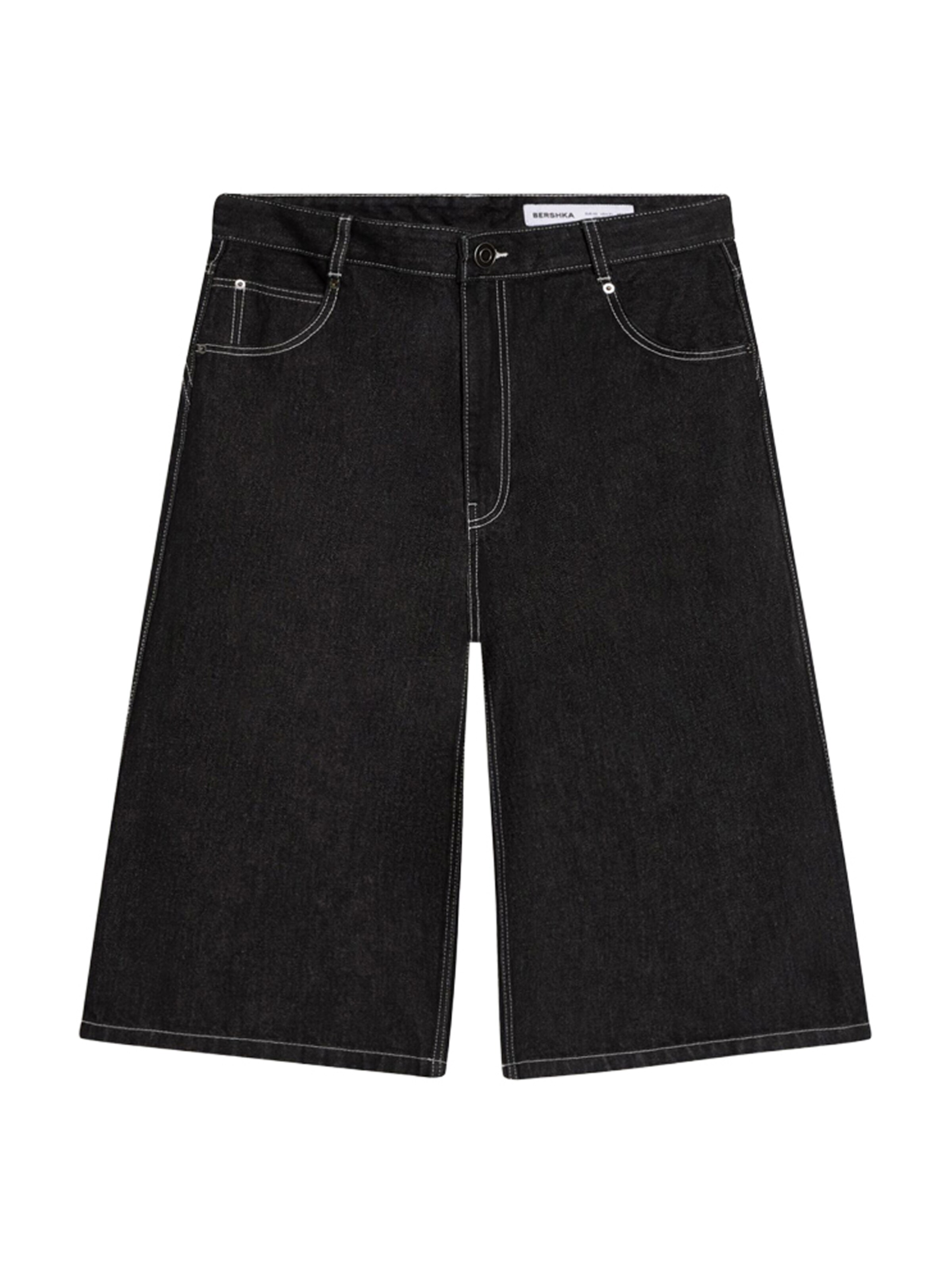 Bershka Jeans in Schwarz: Vorderseite