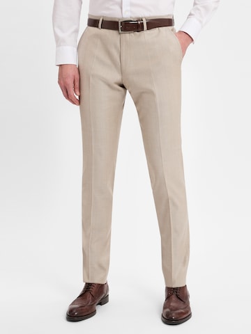 ROY ROBSON Slimfit Hose in Beige: Vorderseite