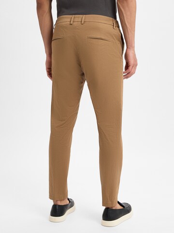 DRYKORN Slimfit Hose  ' Ajend ' in Braun
