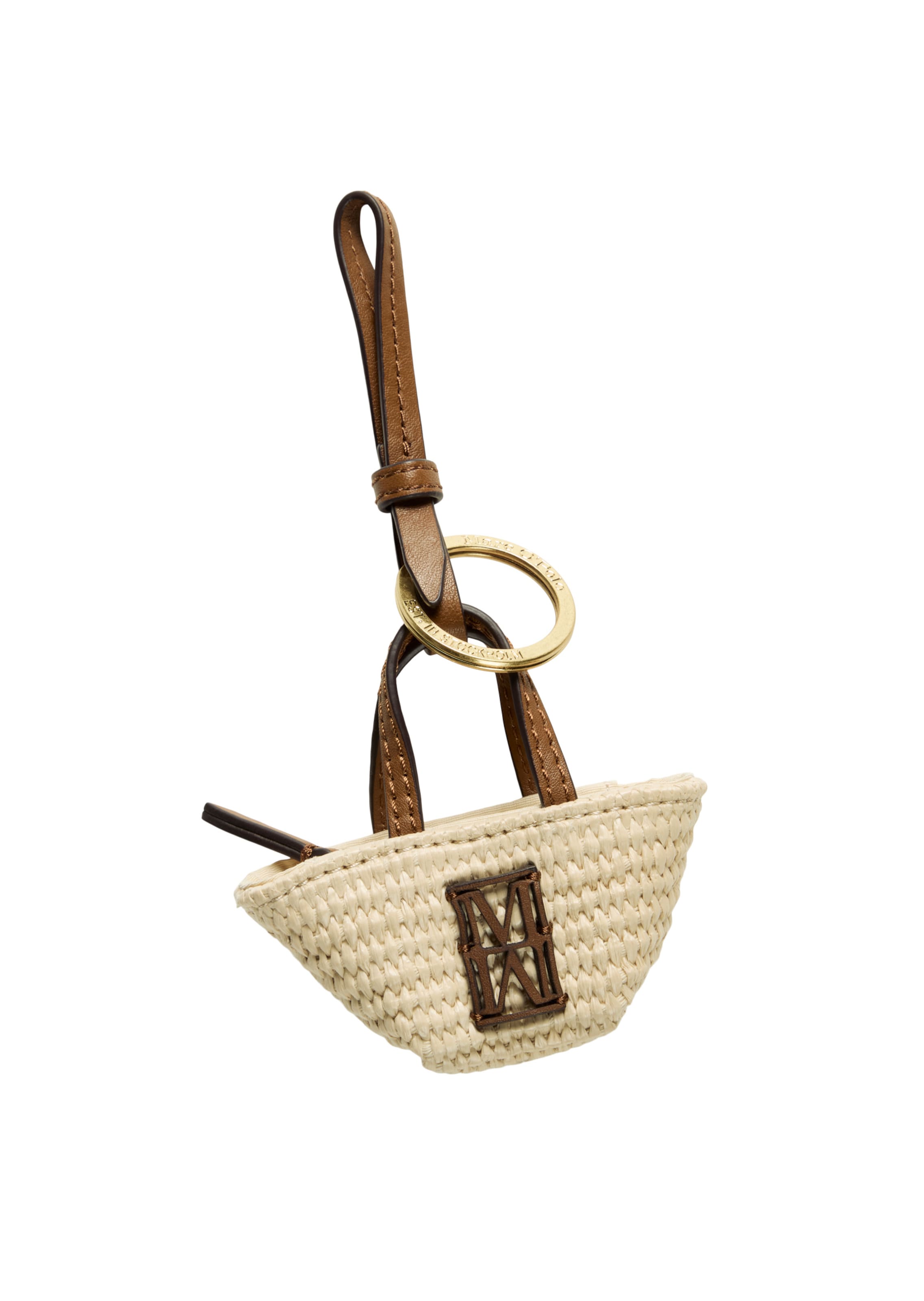 Marc O'Polo Sleutelhanger in Bruin: voorkant