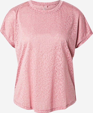 ONLY PLAY Функциональная футболка 'ONPaub-Bia' в Ярко-розовый: спереди