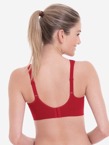 ANITA Bra 'Air Control Delta Pad Sport' in Red