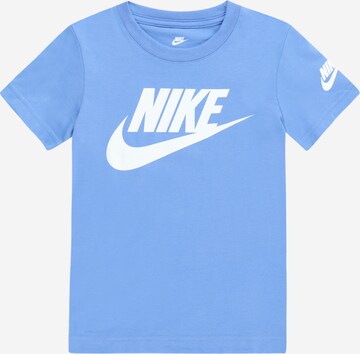 Nike Sportswear Shirt 'FUTURA EVERGREEN' in Blauw: voorkant