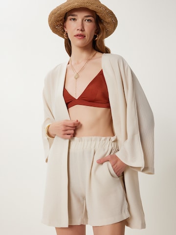 Happiness İstanbul Брючный костюм в Коричневый: спереди