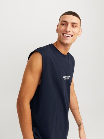 JACK & JONES T-shirt 'VESTERBRO' i blå