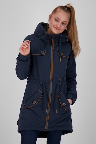alife & kickin Tussenjas 'Charlotte II' in Blauw: voorkant