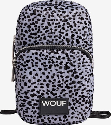 Wouf Crossbody Bag in Purple: front