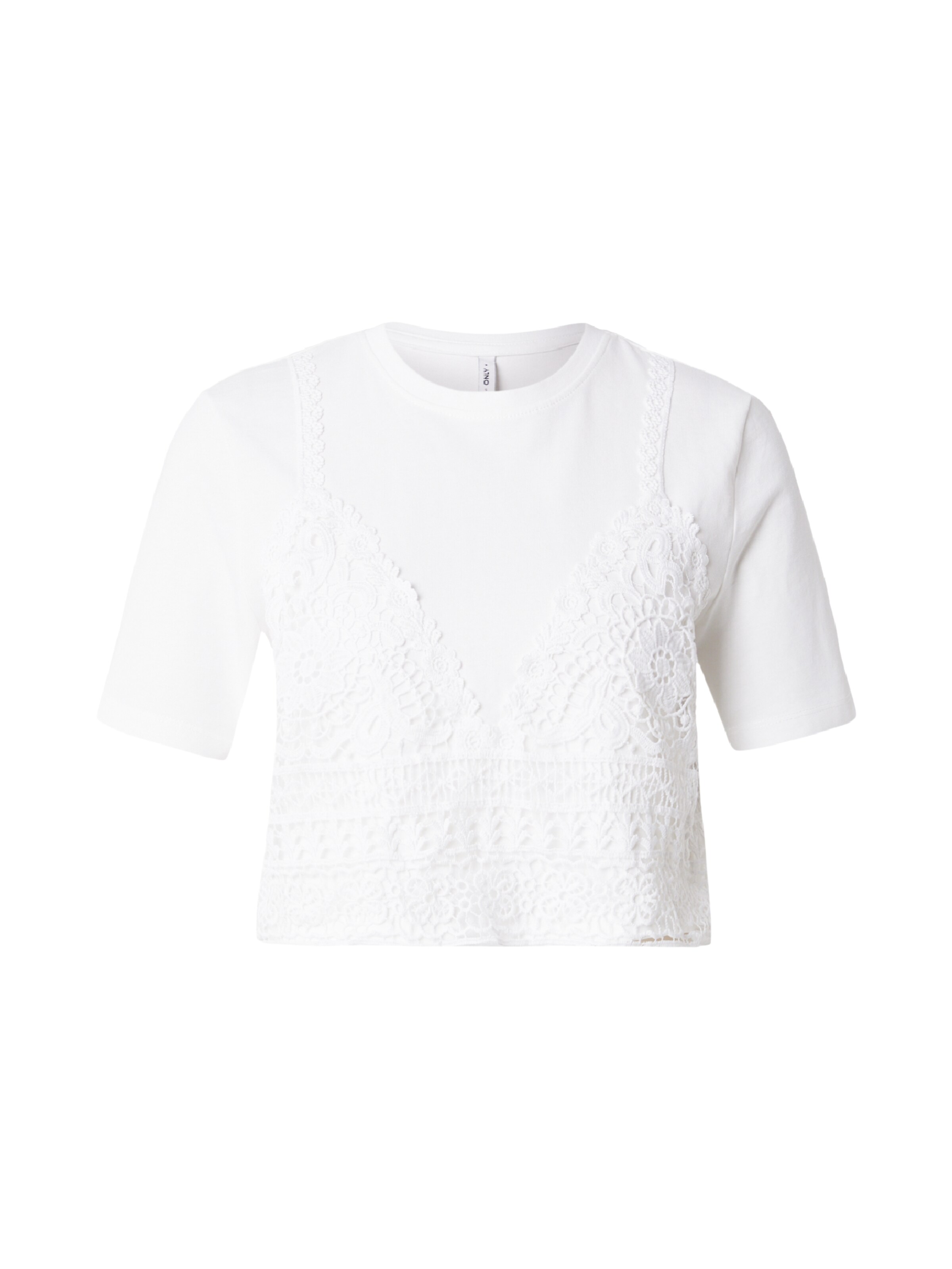 ONLY T-shirt 'ONLBETSY' i vit: framsida