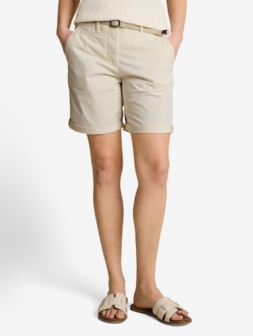 TOM TAILOR Regular Chinohousut värissä valkoinen: etupuoli