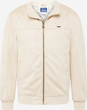 GUESS Between-Season Jacket in Beige: front