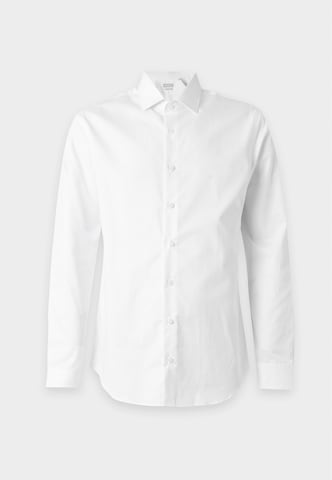 Michael Kors - Ajuste estrecho Camisa 'ROYAL' en blanco: frente