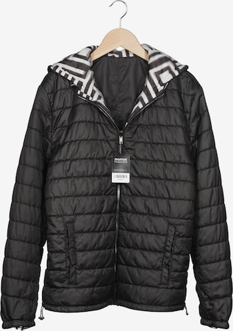 BIKKEMBERGS Jacke L-XL in Schwarz: Vorderseite