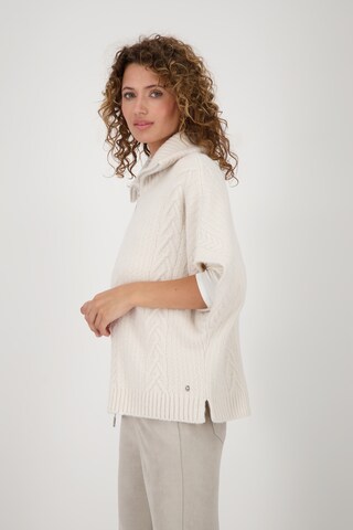 monari Strickcape 'Monari' in Weiß
