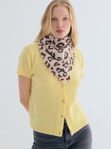 Écharpe SILK & CASHMERE en blanc
