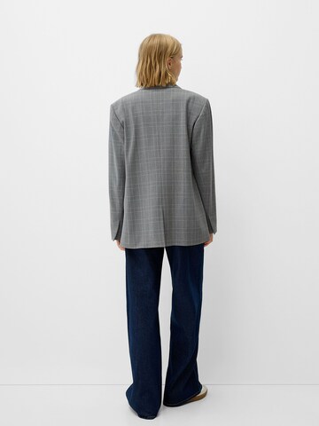 Bershka Blazer in Grey