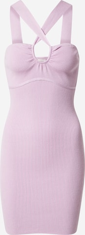 Abercrombie & Fitch Knit dress in Pink: front