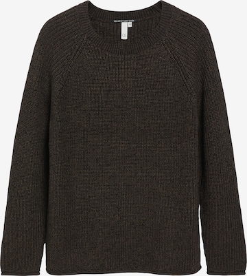 Pull-over QS en marron : devant
