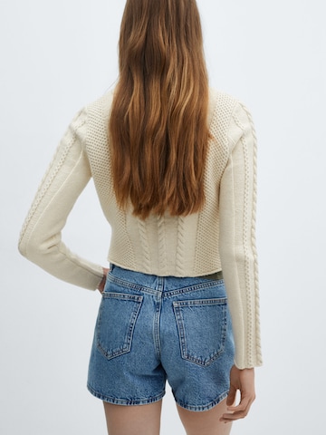 MANGO Cardigan 'Clara' i beige