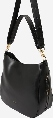 Maison Hēroïne Shoulder Bag 'Thea' in Black: front