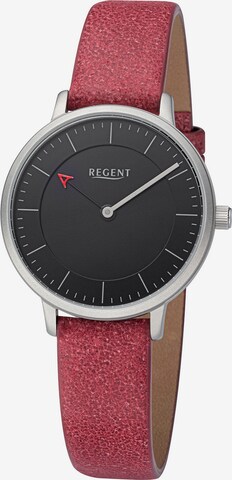 REGENT Analog Watch in Pink: front