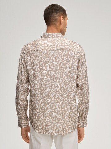 JOOP! Comfort fit Overhemd 'Matty' in Beige