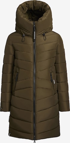 Palton de iarnă 'Pluz' de la khujo pe verde: față