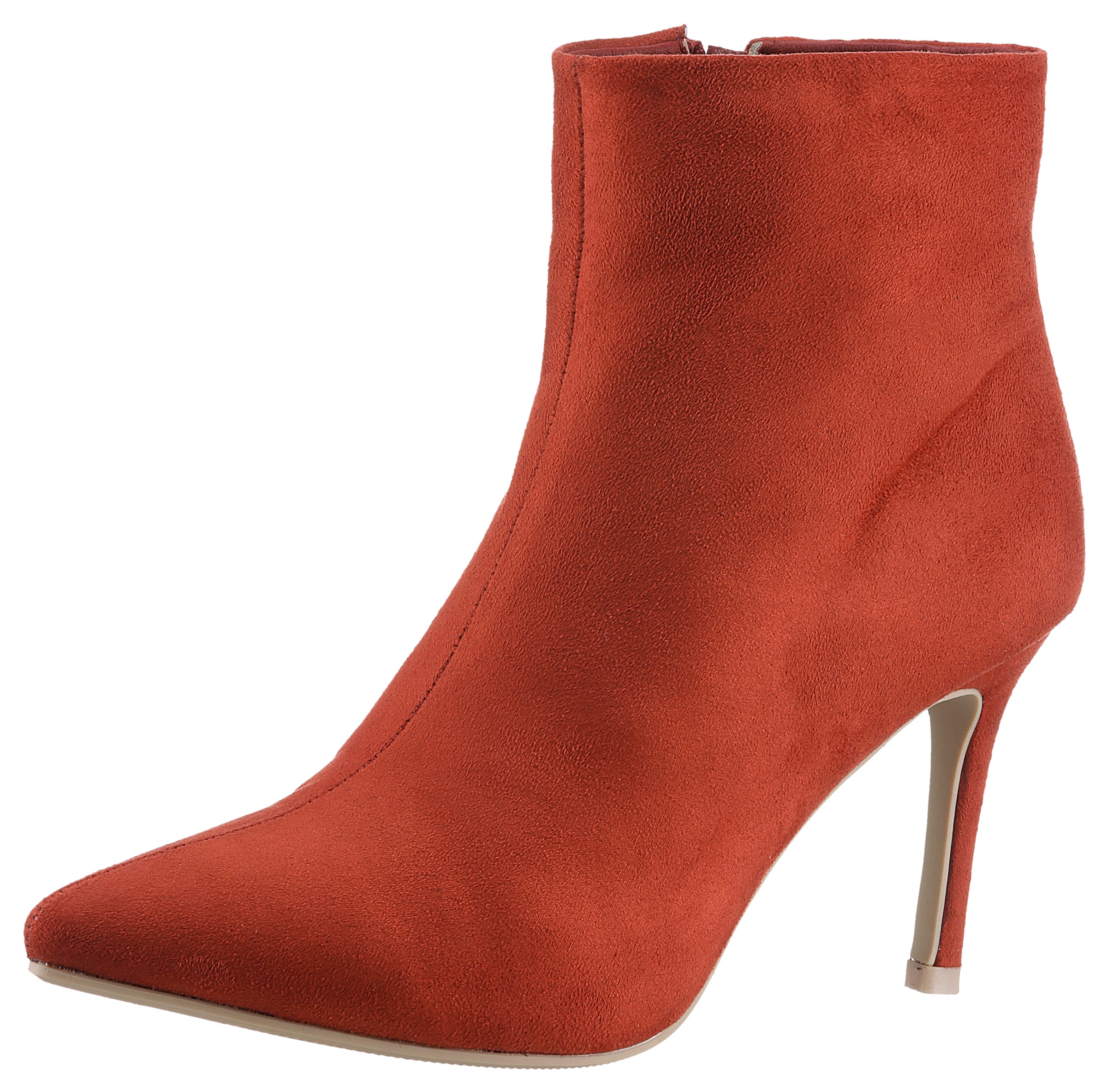 Aniston Stiefelette in Rot: Vorderseite