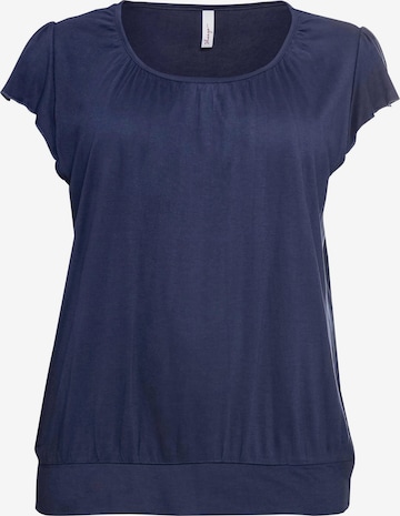 SHEEGO Shirt in Blau: predná strana